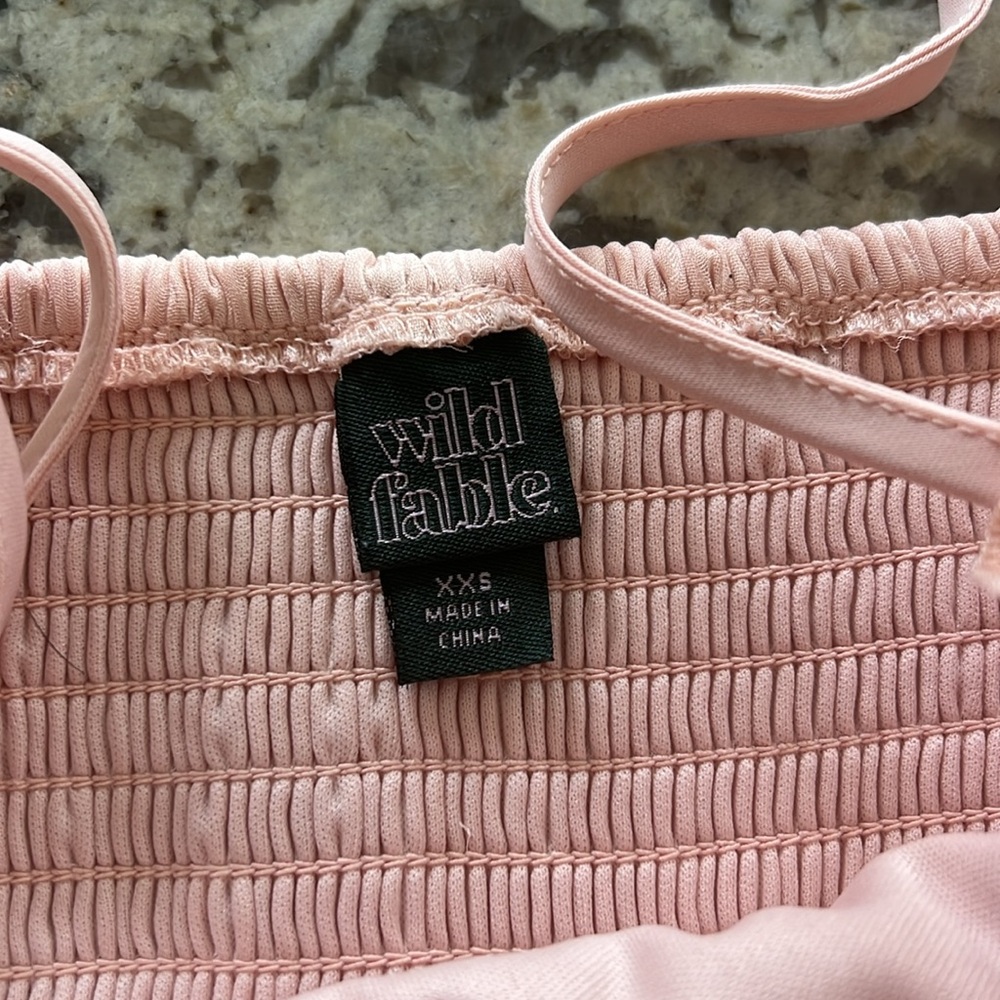 Wild Fable Pink Ruffle Dress - Picture 3 of 4